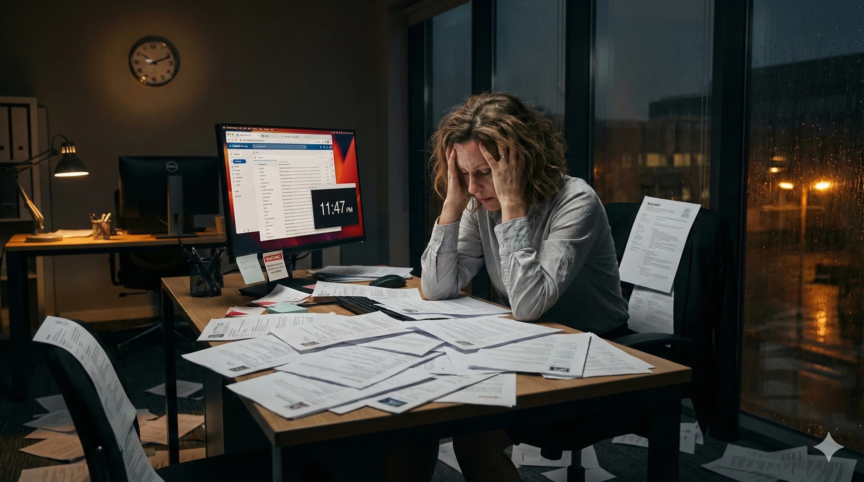 300 CV. 45 jours. Un poste toujours vide.